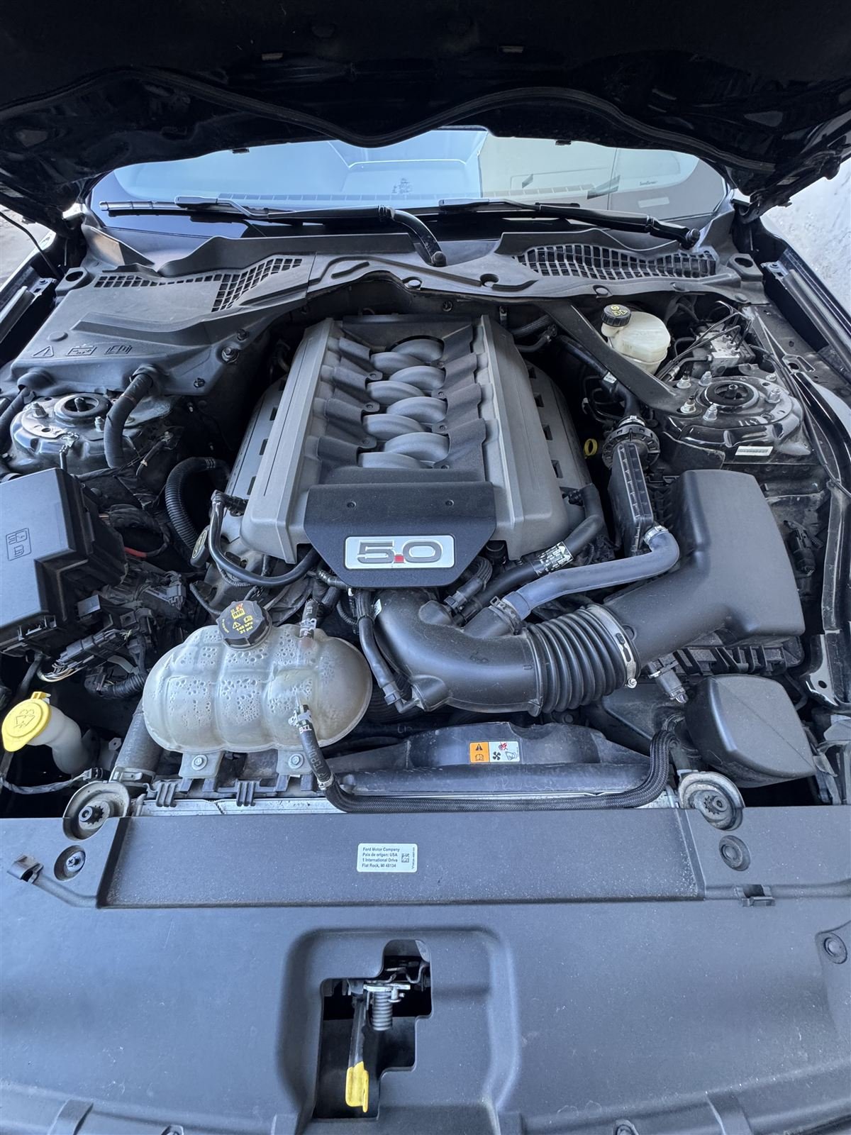 Reprogramación de ECU en Ford Mustang 5.0